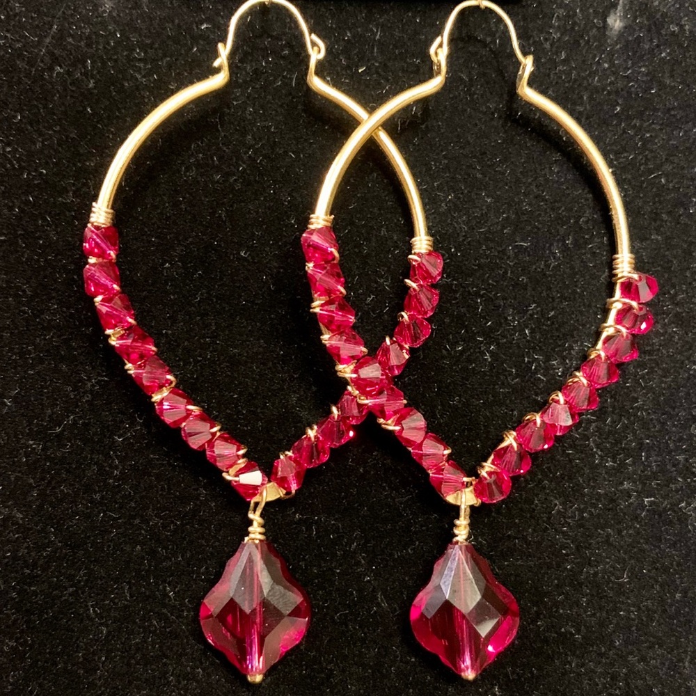 Royal Ruby Earrings